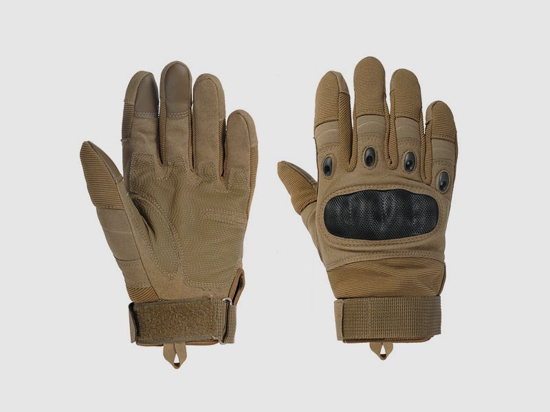 Guantes Militares Talla M - Marrón [8FIELDS]