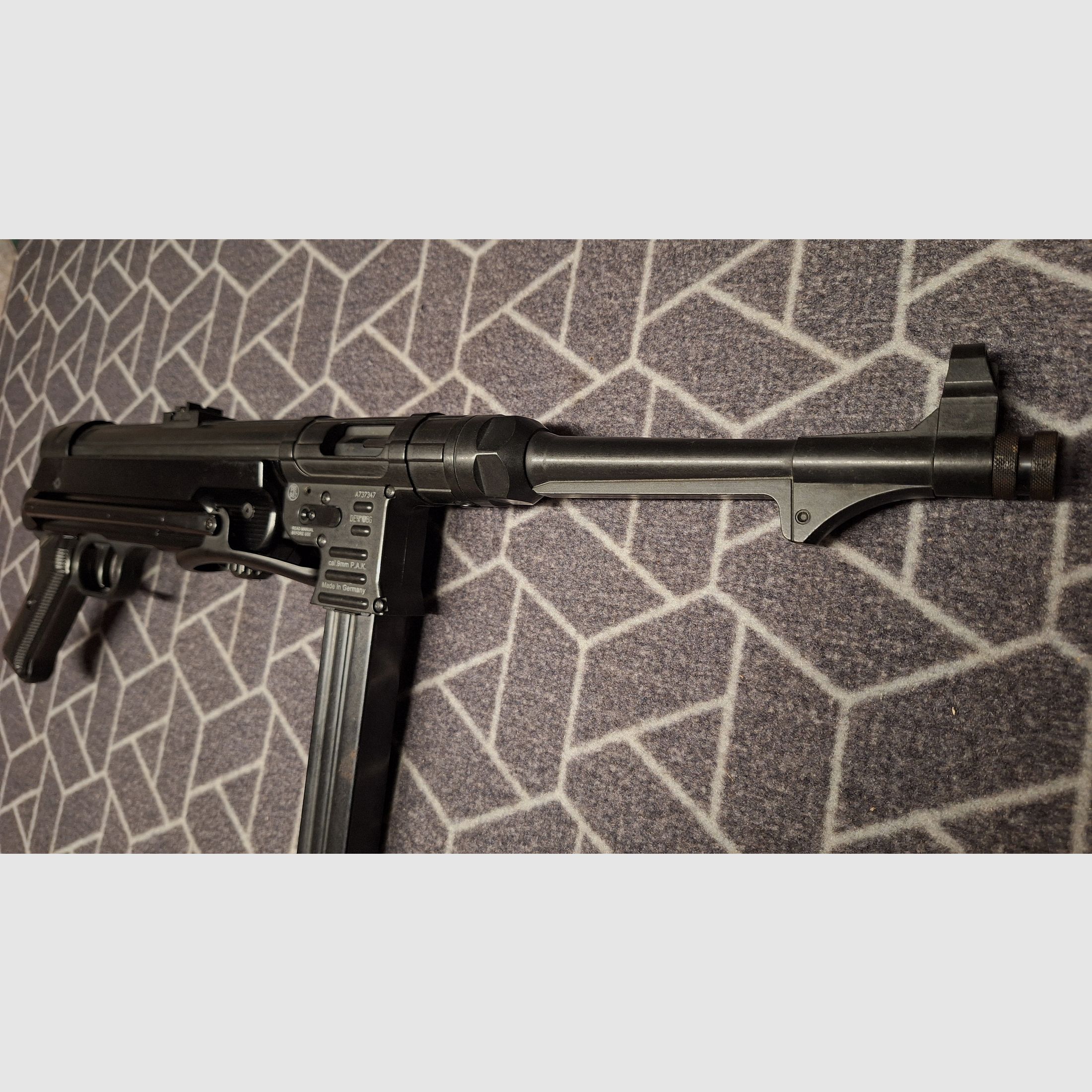 MP40 G.S.G. Pistolet maszynowy z sygnałem 9 mm P.A.K.