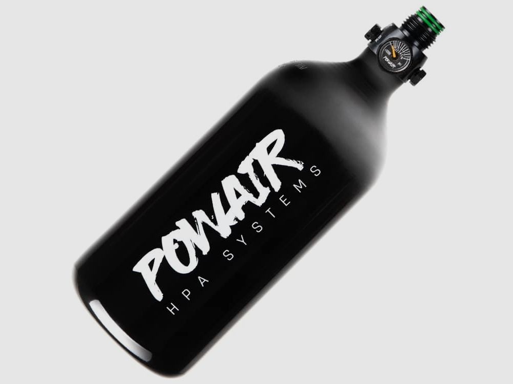 PowAir BASIC Series M2 Paintball HP System 08L/48ci (200 Bar) - Aluminium