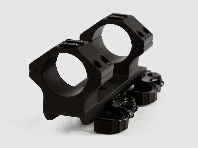 ERATAC Blockmontage Extended, Schnellspannhebel ø 34 mm + 20 mm Bauhöhe (0 MOA Vorneigung), 285 g