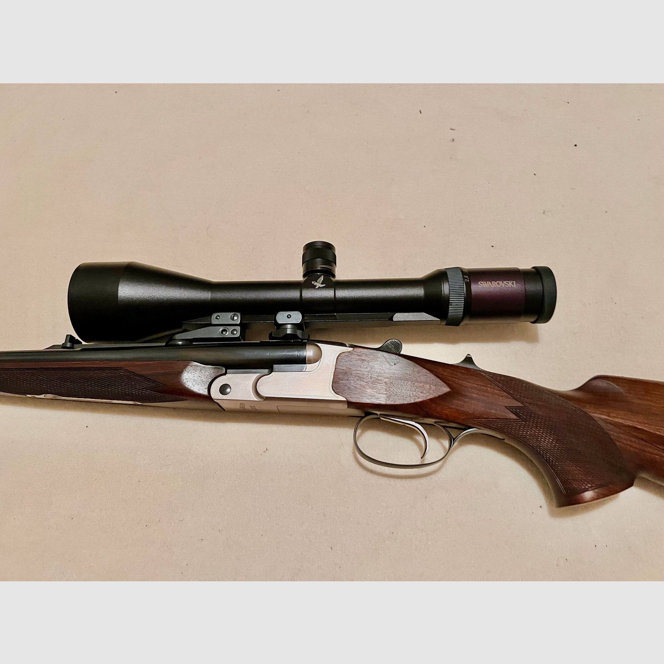 Krieghoff Classic in 9,3x74R mit Swarovski Habicht