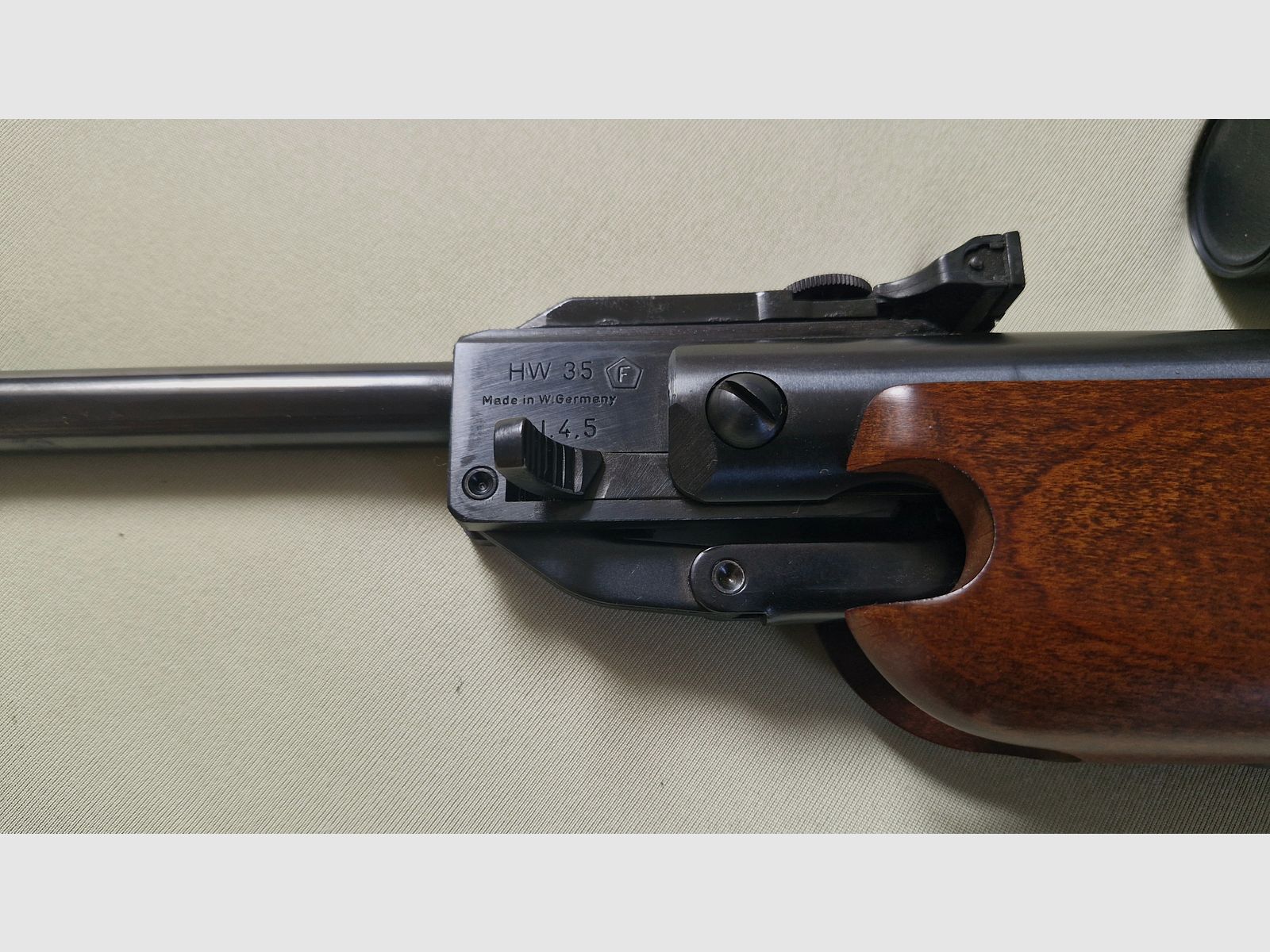 Air rifle HW35 Weihrauch with scope like new