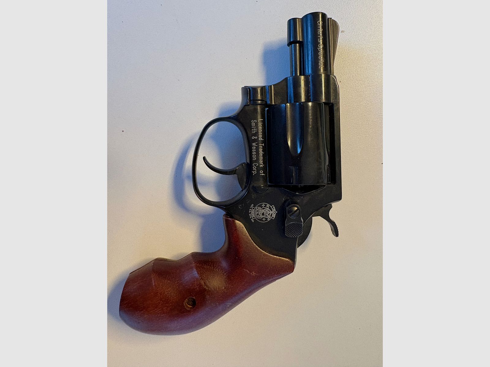 Gasrevolver in Smith & Wesson PTB. PRIJS VB
