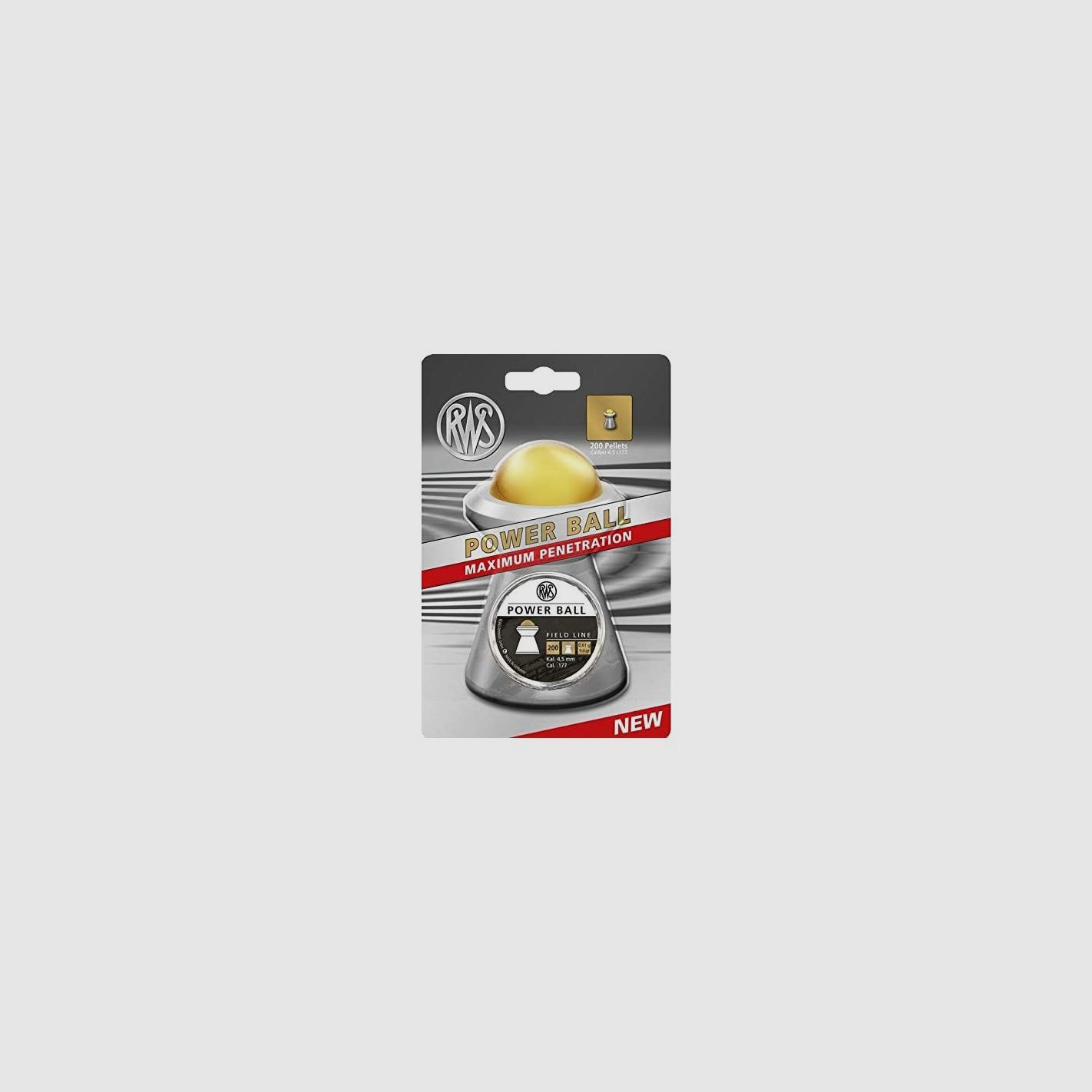 Geschosse Kal. 4,50 Rws Power Ball 0,61 g 200 Stk