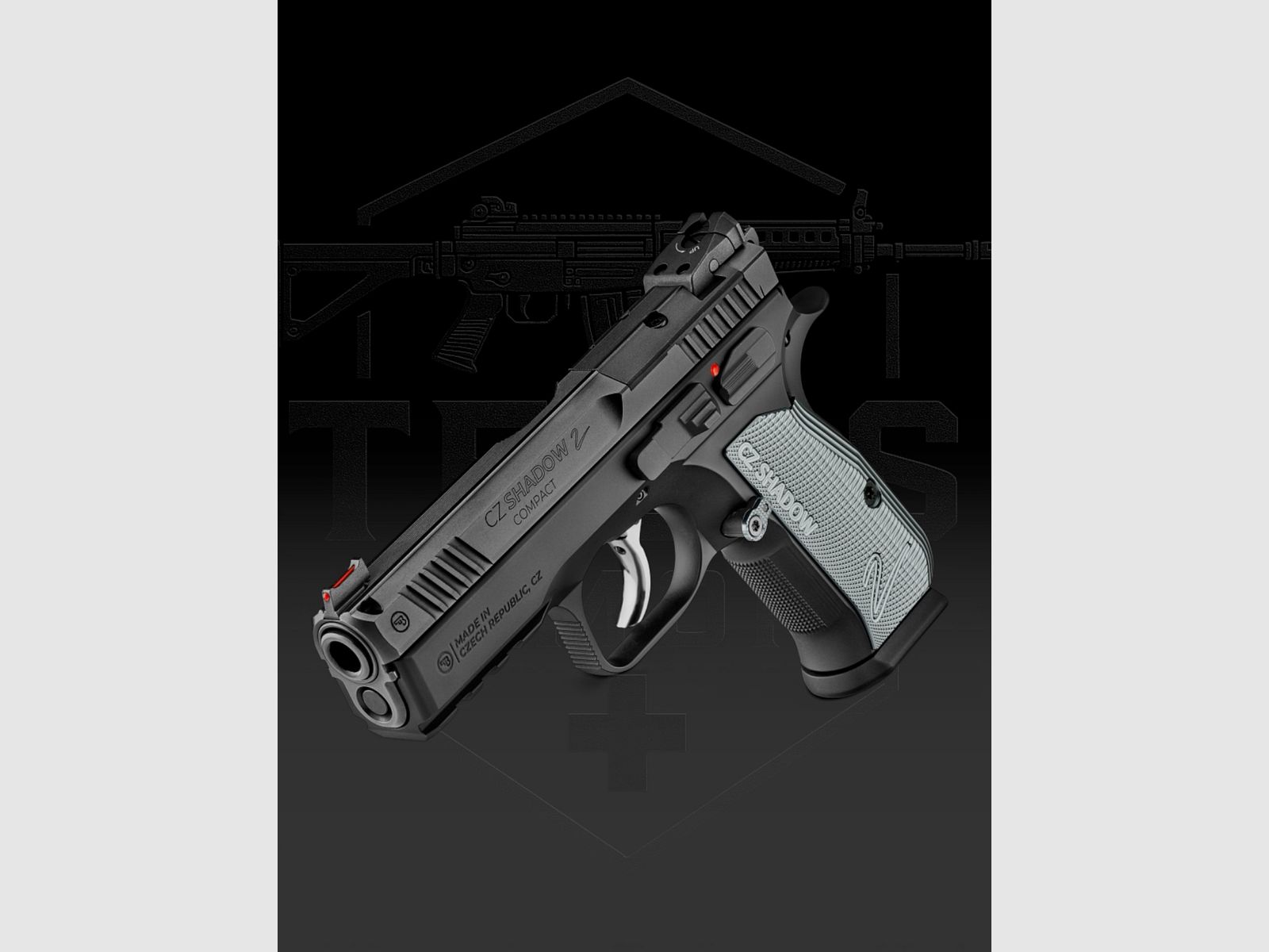 CZ Shadow 2 Compact OR 9x19mm, image 1 sur 3