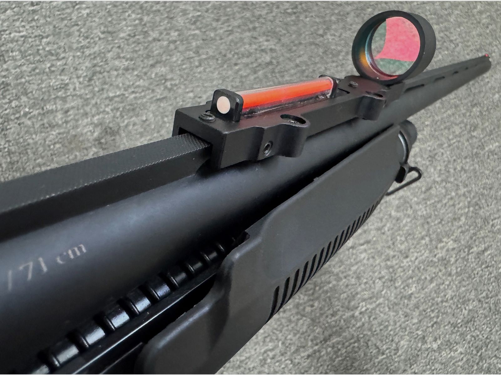 Selbstladeflinte  Pallas 12/76, umschaltbar auf VRF mit Optik