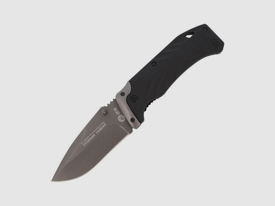 Nóż składany Tactical Drop Point Folder 97 mm K25 19669, zdjęcie 1 z 5