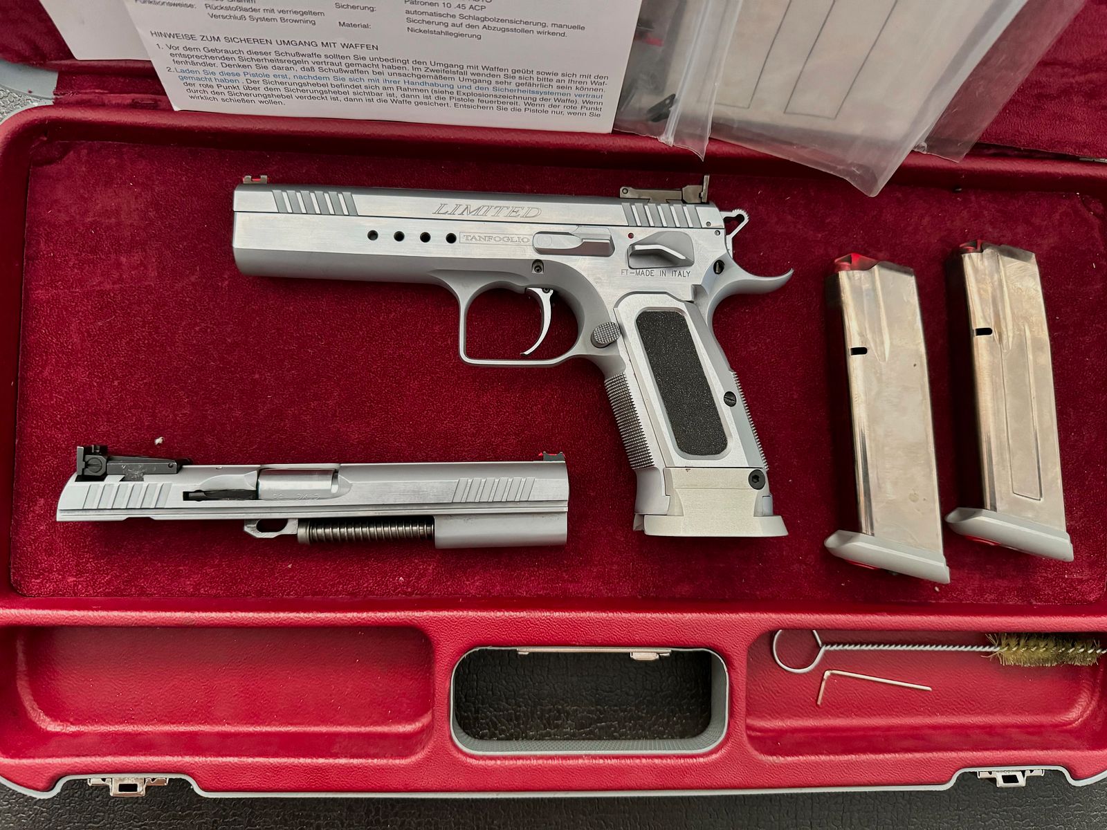 Tanfoglio T 97 Limited Custom HC 