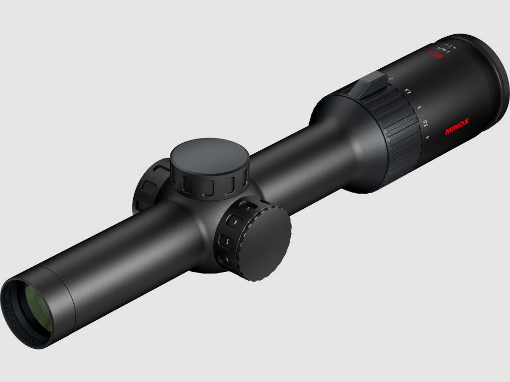 MINOX Drückjagdglas RS-4 1-4x24 Leuchtabsehen #54 auch perfekt für Nachtsichttechnik