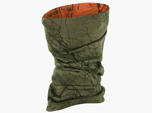 Fjällräven Neck Gaiter Lappland Green Camo Orangen Multi