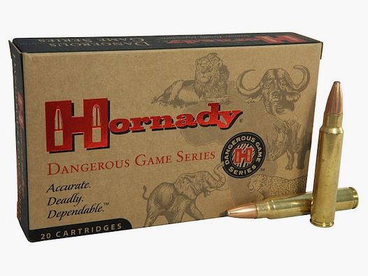 Hornady Dangerous Game Seria .375 Ruger 270GR InterLock JSP 20 nabojów
