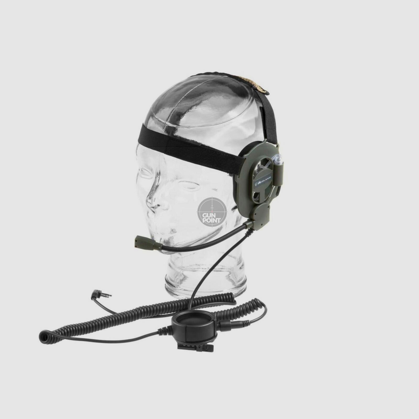 Midland Bow M Military Headset Kenwood Connector