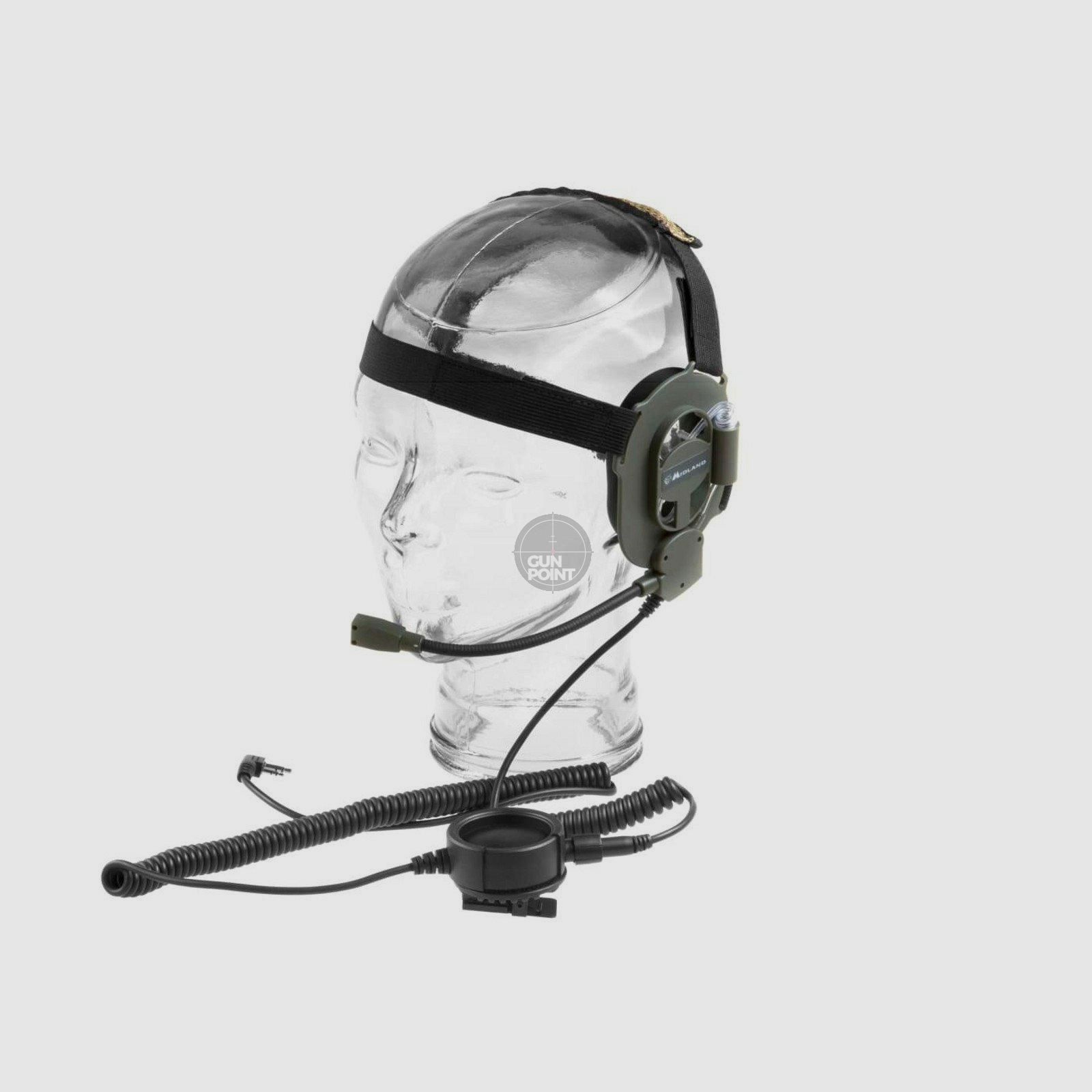 Midland Bow M Military Headset Kenwood Connector