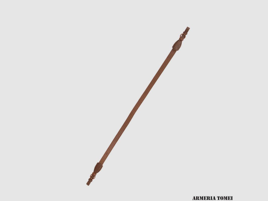 Leather sling with anti-slip for gun