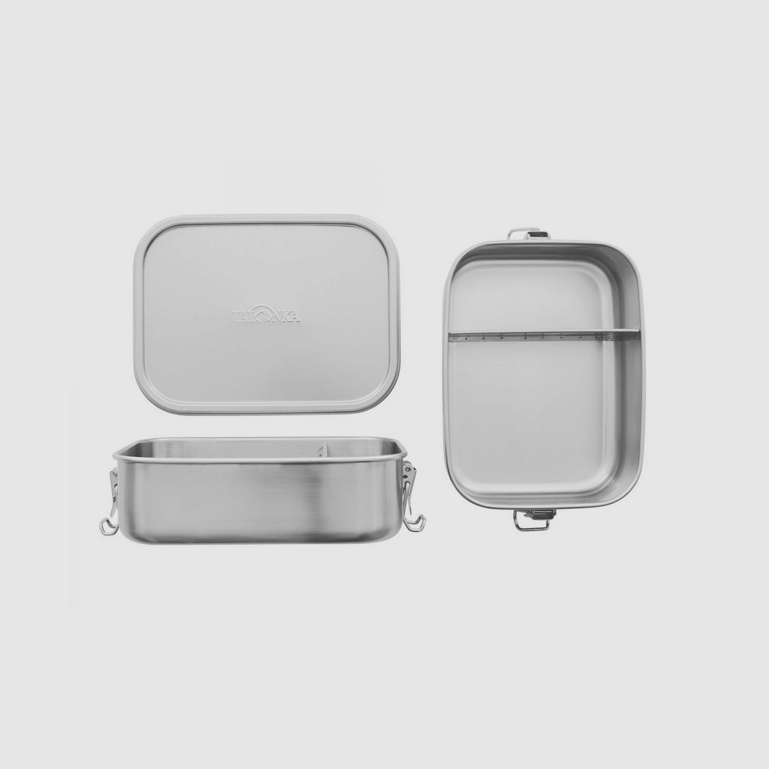 TATONKA Lunch Box II 1000 Lock Edelstahl-Brotdose