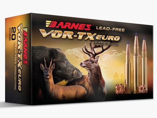 BÜCHSENMUNITION BARNES – VOR-TX EURO – 30-06 – 150 grains