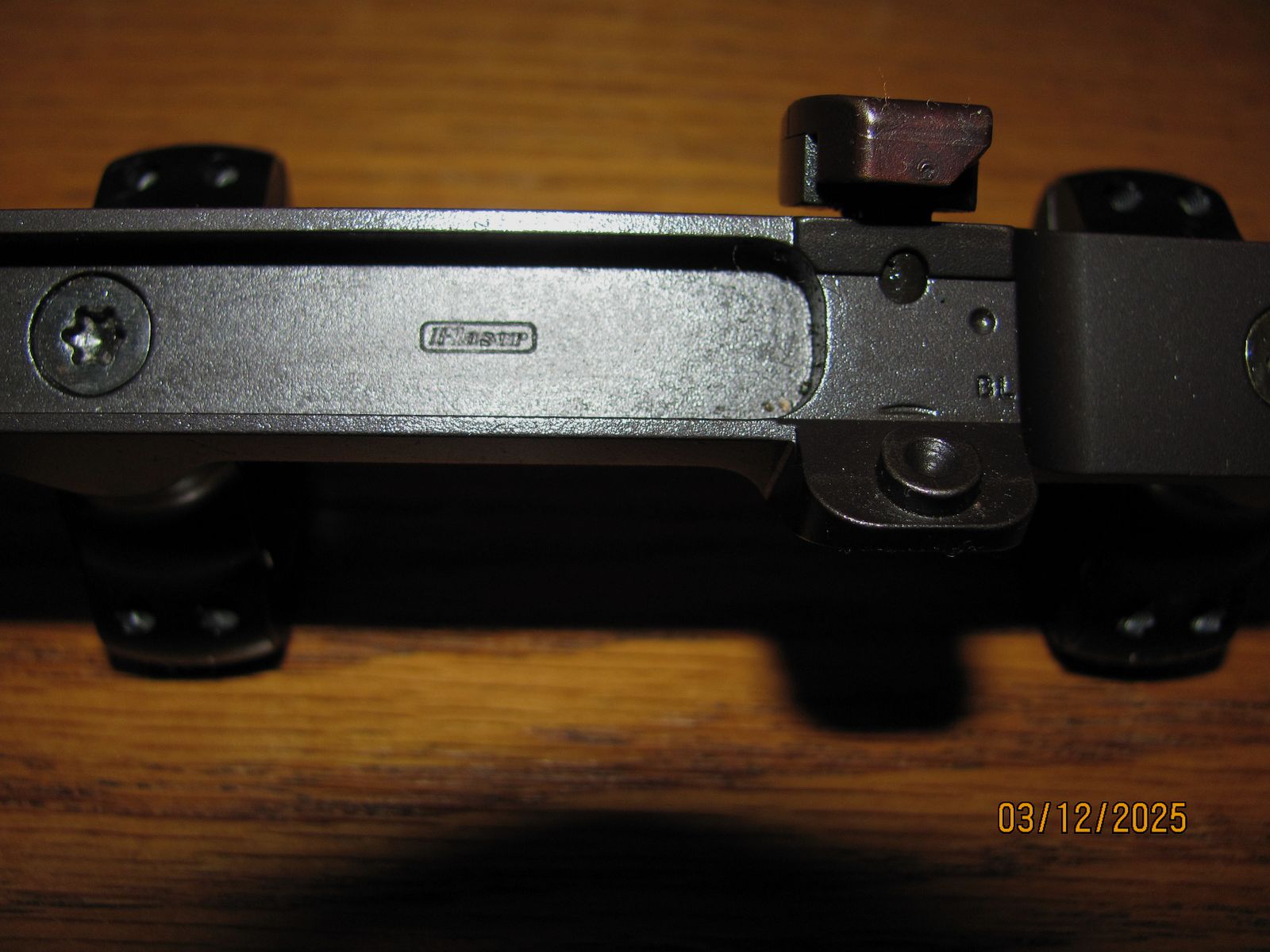 Original Blaser saddle mount 30mm rings / 15mm suitable for Blaser R93 - R8 - K95 etc.