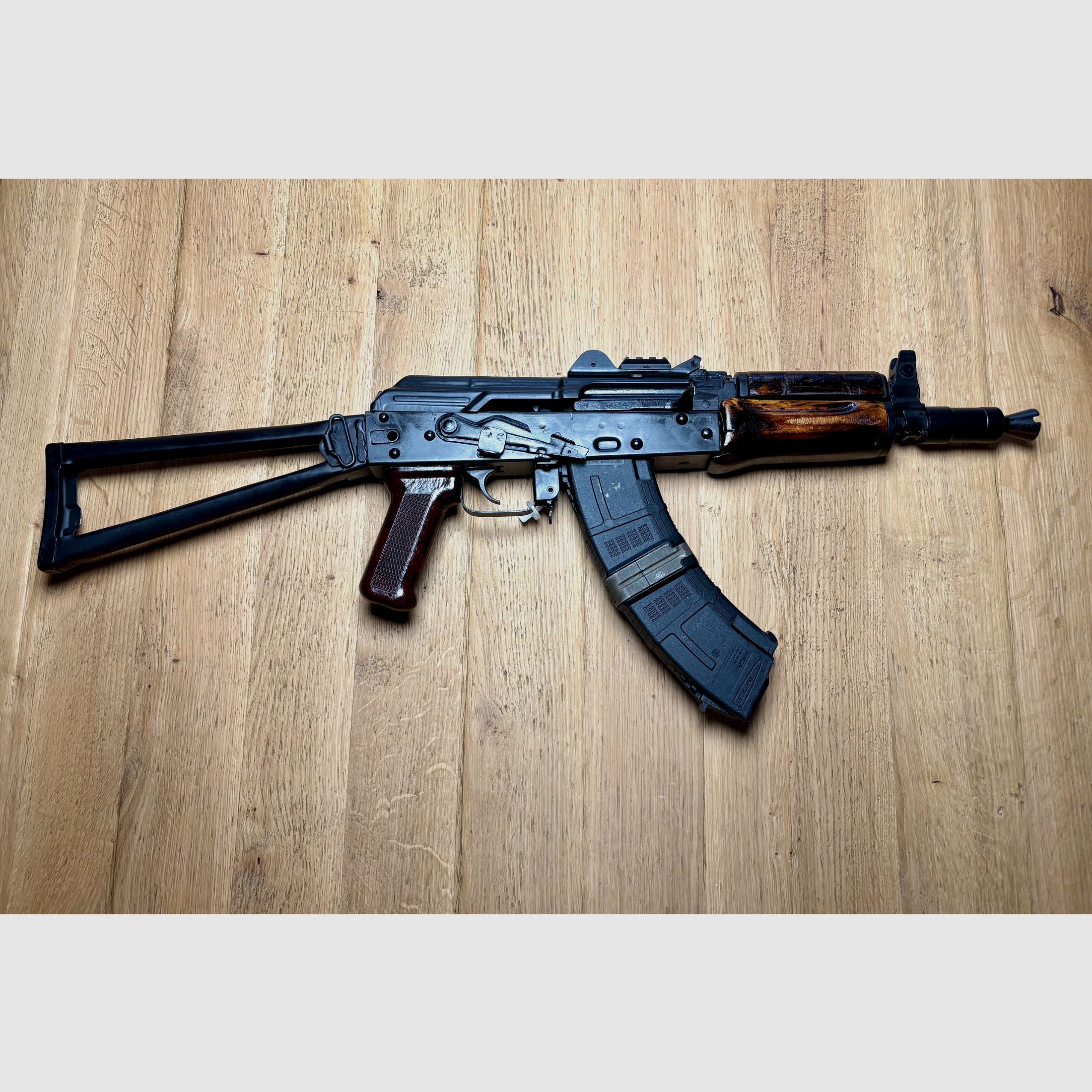 (1423) Pistola semiautomatica AKS - 74 U Cal. 7,62x39 - rara - non AK47 o AK74