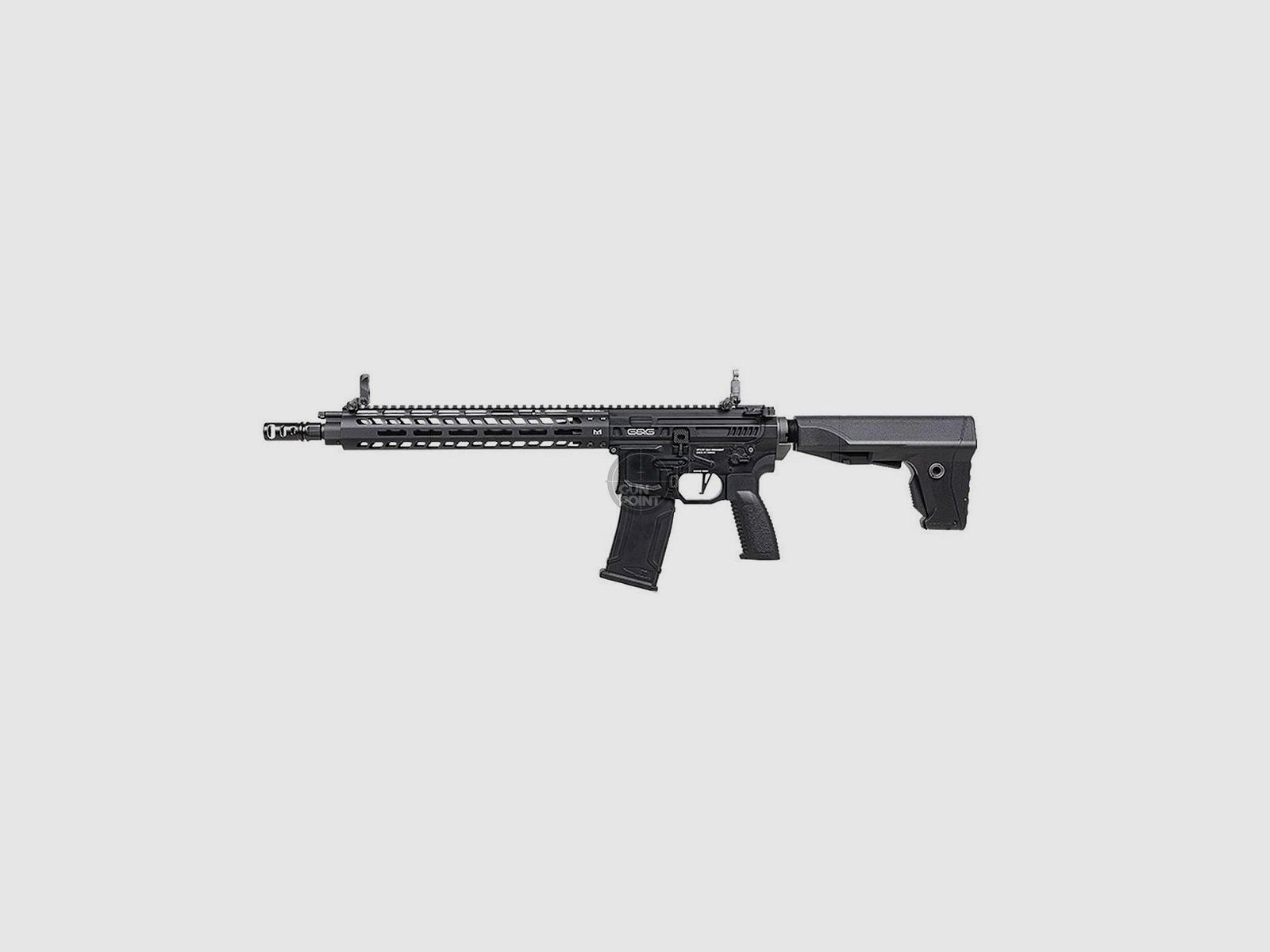 Airsoft - Geweer - G&G MGCR 556 GBB 12" - vanaf 18, meer dan 0,5 Joule