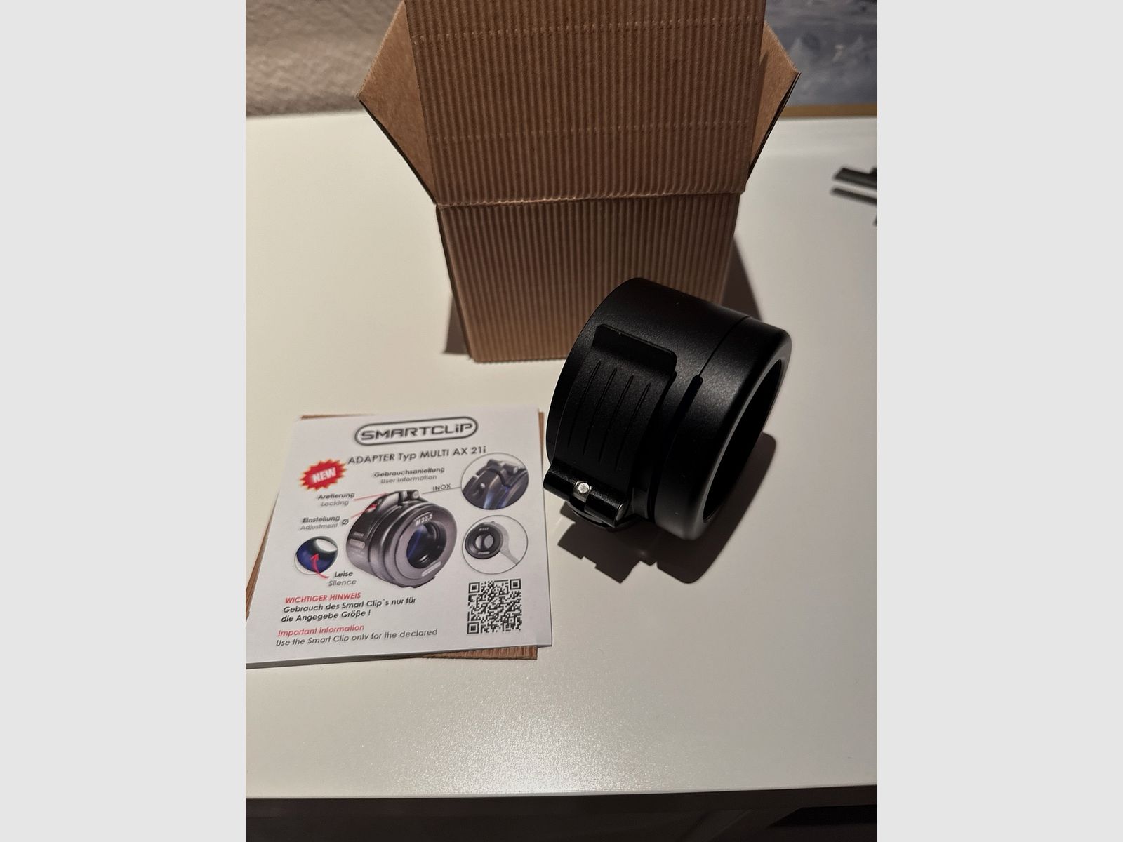 Smartclip AS D62 Klemmadapter 56mm Zielfernrohr