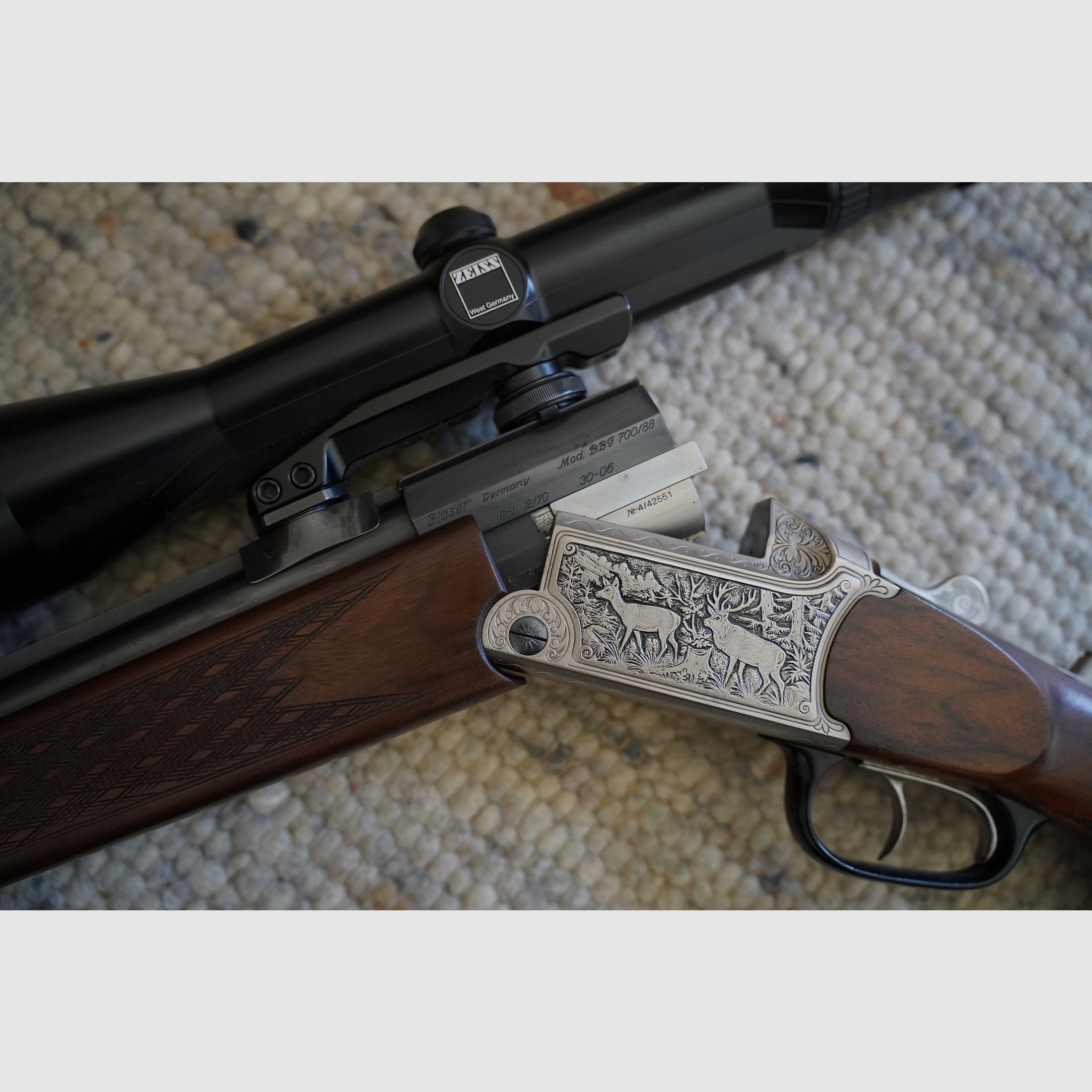 Blaser BBF/Bergstutzen 700/88 Luxus .30-06 en Estl. 5,6x52r