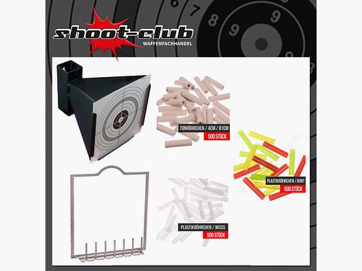 shoot-club GmbH adattatore a tubo di tonfunnel set di trappole per proiettili