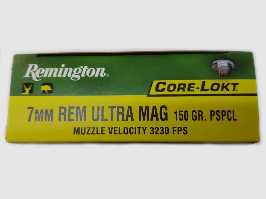 Büchsenmunition REMINGTON CORE-LOKT – 7 RUM – 150 grains, Bild 3 von 4