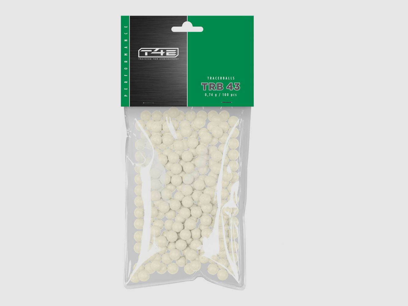 T4E .43 rubber ball - 0.74g/100pcs