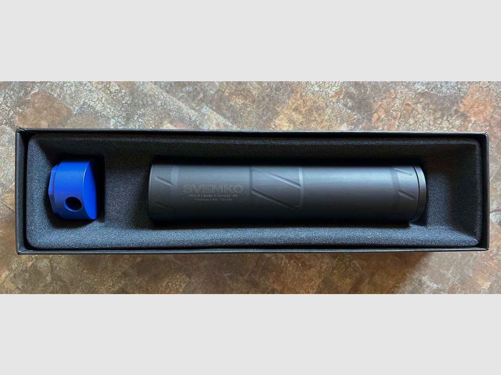 Silenciador SVEMKO Pure S | Cal 6.5mm / 0.25, Montaje rápido como *NUEVO*