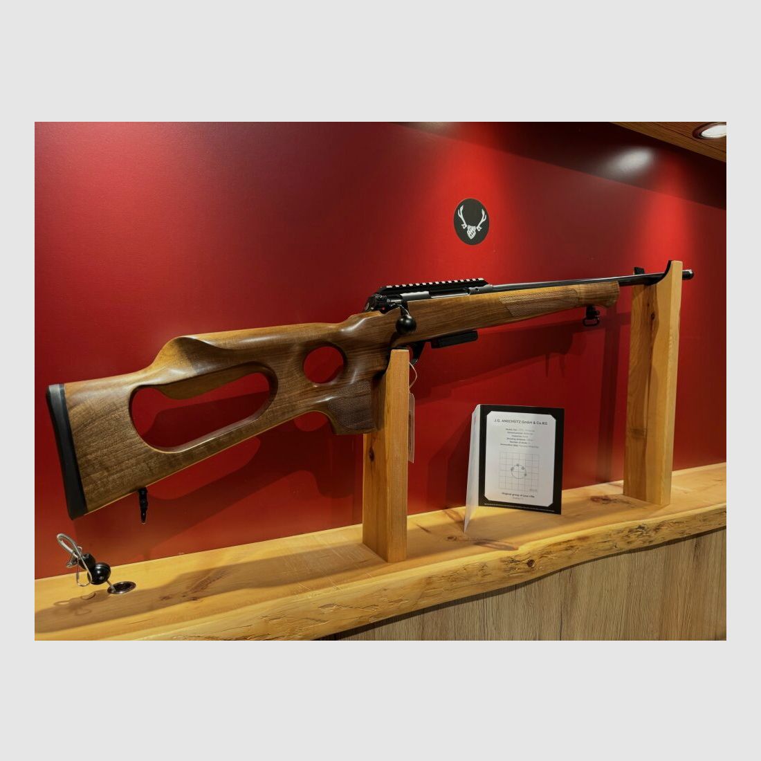 Anschütz 1771 G-15x1 Lochschaft,51cmLL,Druckpunktabzug