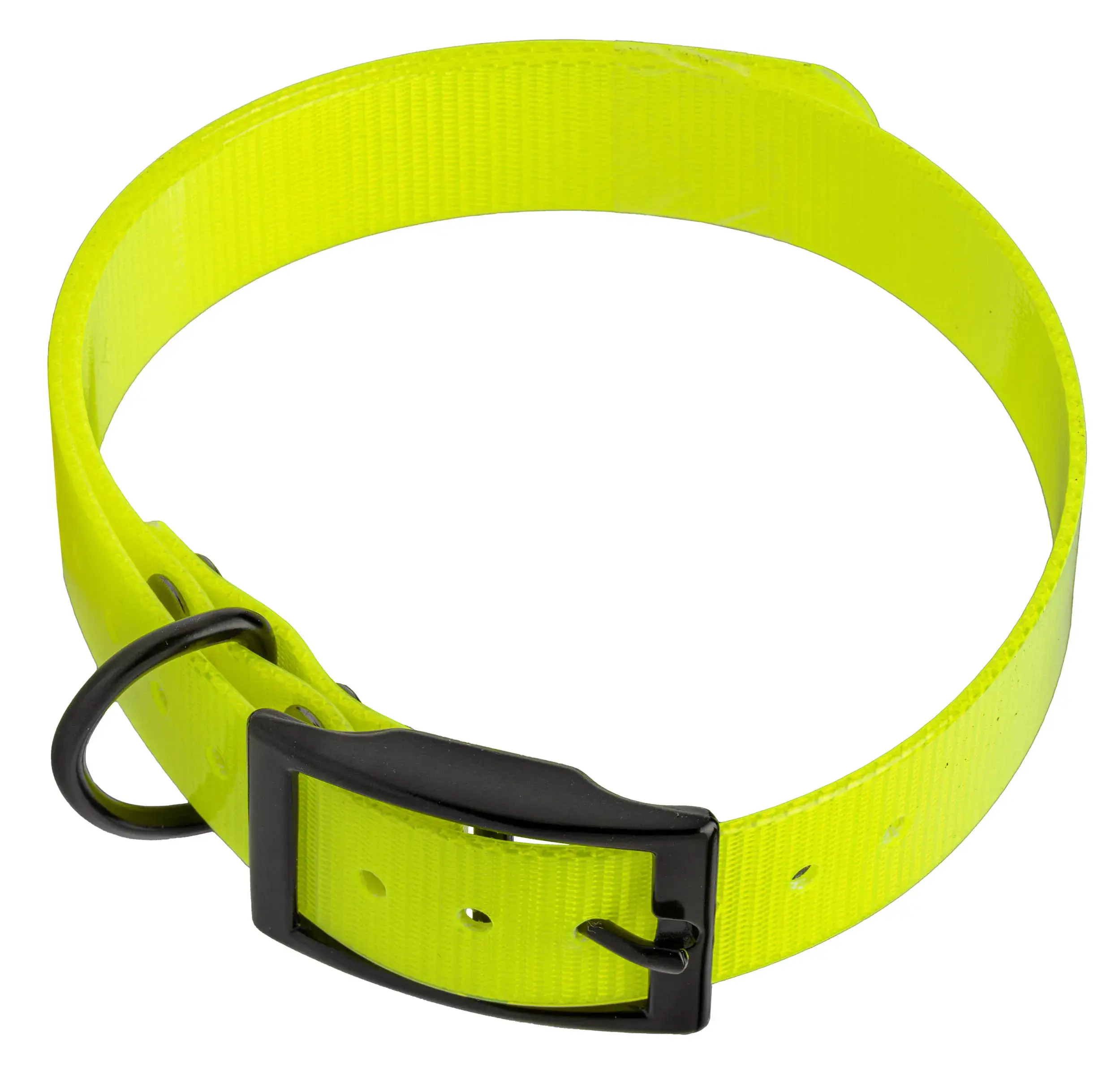 Biothane Halsband Gelb Biogold Hi-Flex Polyurethan Extrudiert 650x25x2mm, Bild 4 von 6
