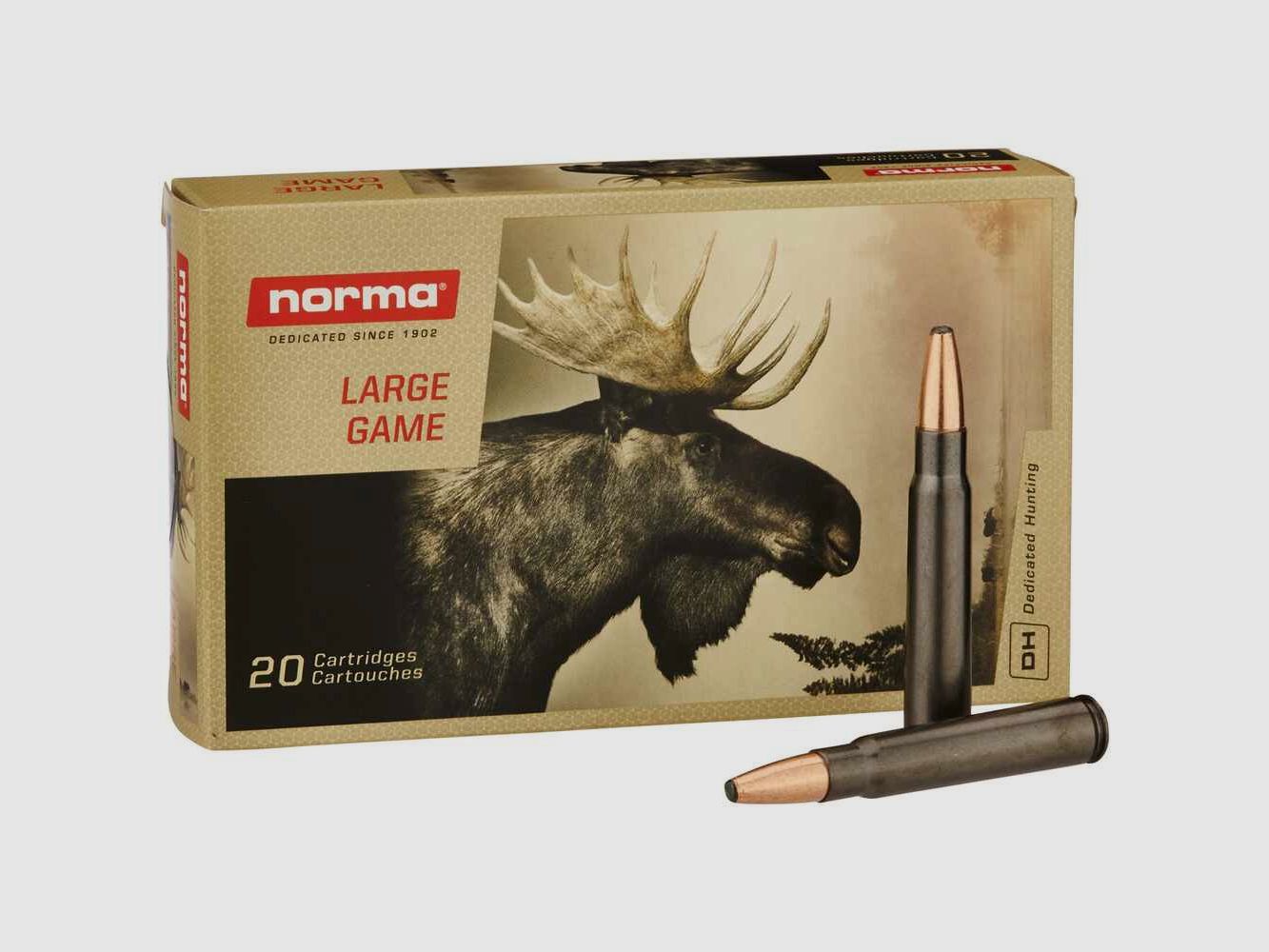 8x57 IS Oryx Silencer 12.7g/196grs. Norma