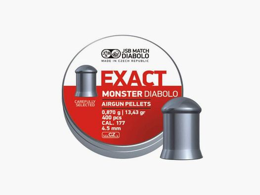 JSB-MT452 Pellets JSB EXACT MONSTER CAL 4.52 CZ X 400 546278-400