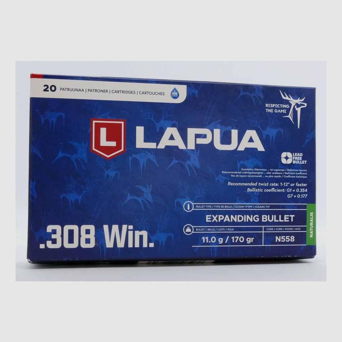 Lapua .308 Win. Naturalis