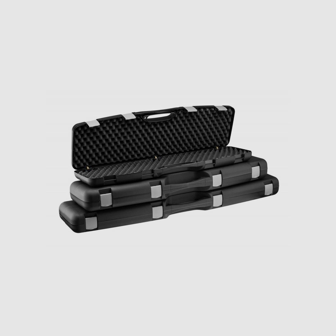Waffenkoffer 97X25X10 schwarz, Bild 1 von 8