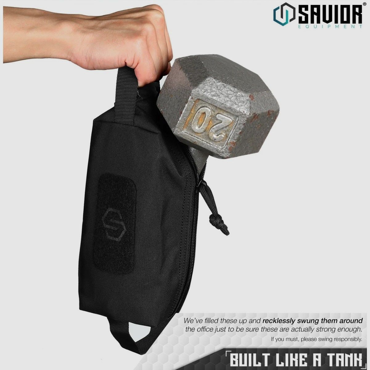 Savior - Borsa per munizioni - Loose Sac - Soft Ammo Carrier 4-pack - Tan - SP-AMST-4P-TN, immagine 4 di 6