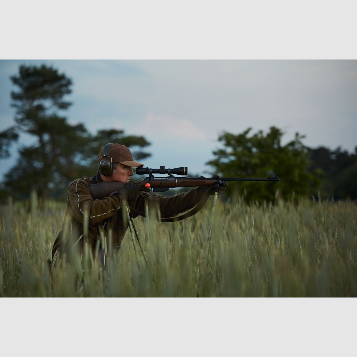 HÄRKILA Kamko Fleece Jacket Hunting Green/ Orange Blaze