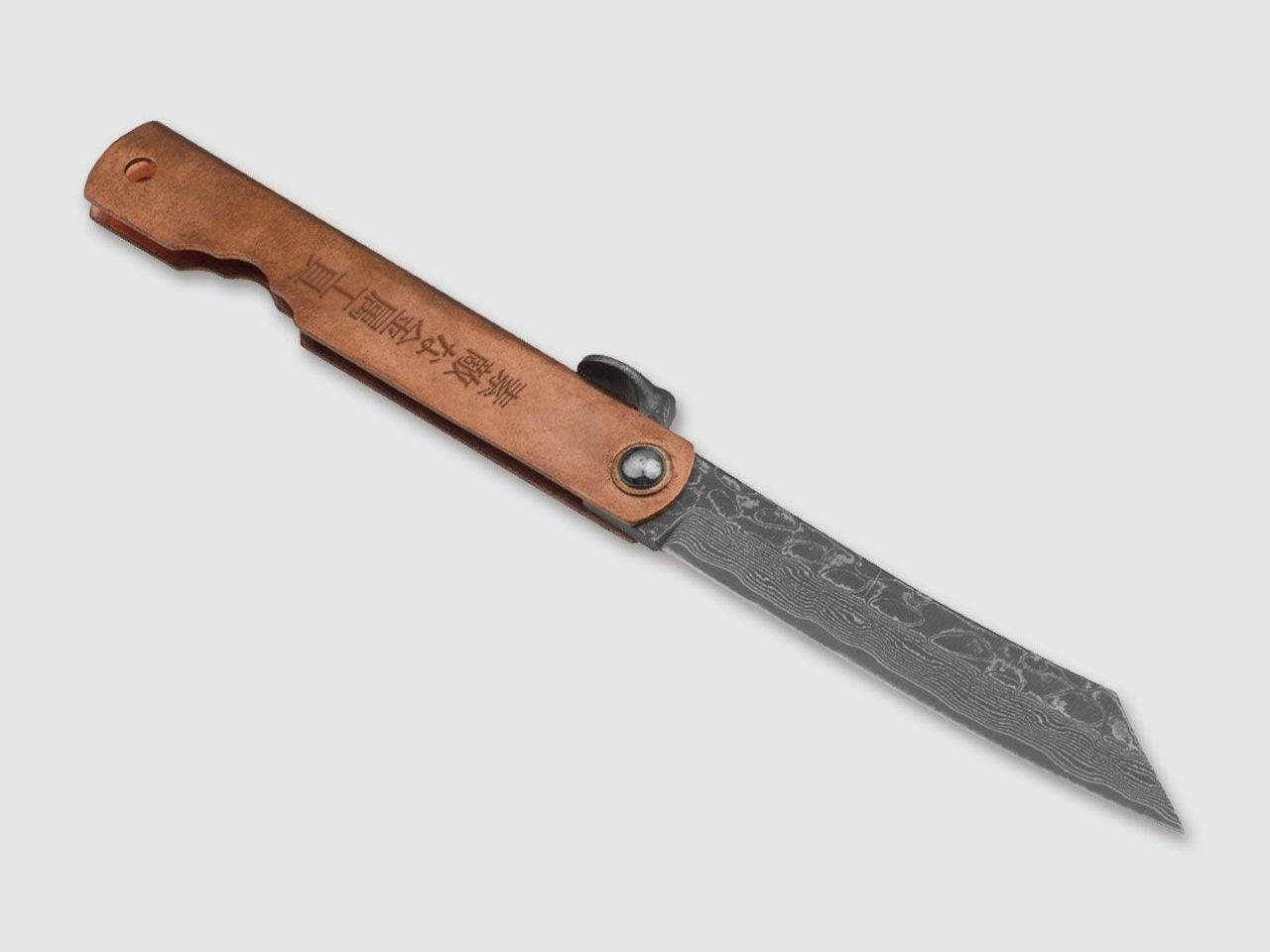 Cuchillo de bolsillo Irogane Damasco