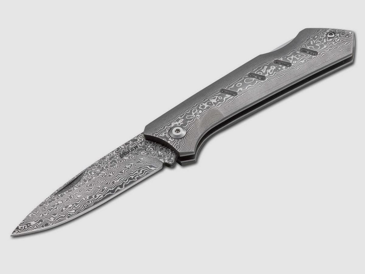 Böker Plus Damascus Dominator pocket knife, Bild 2 von 6