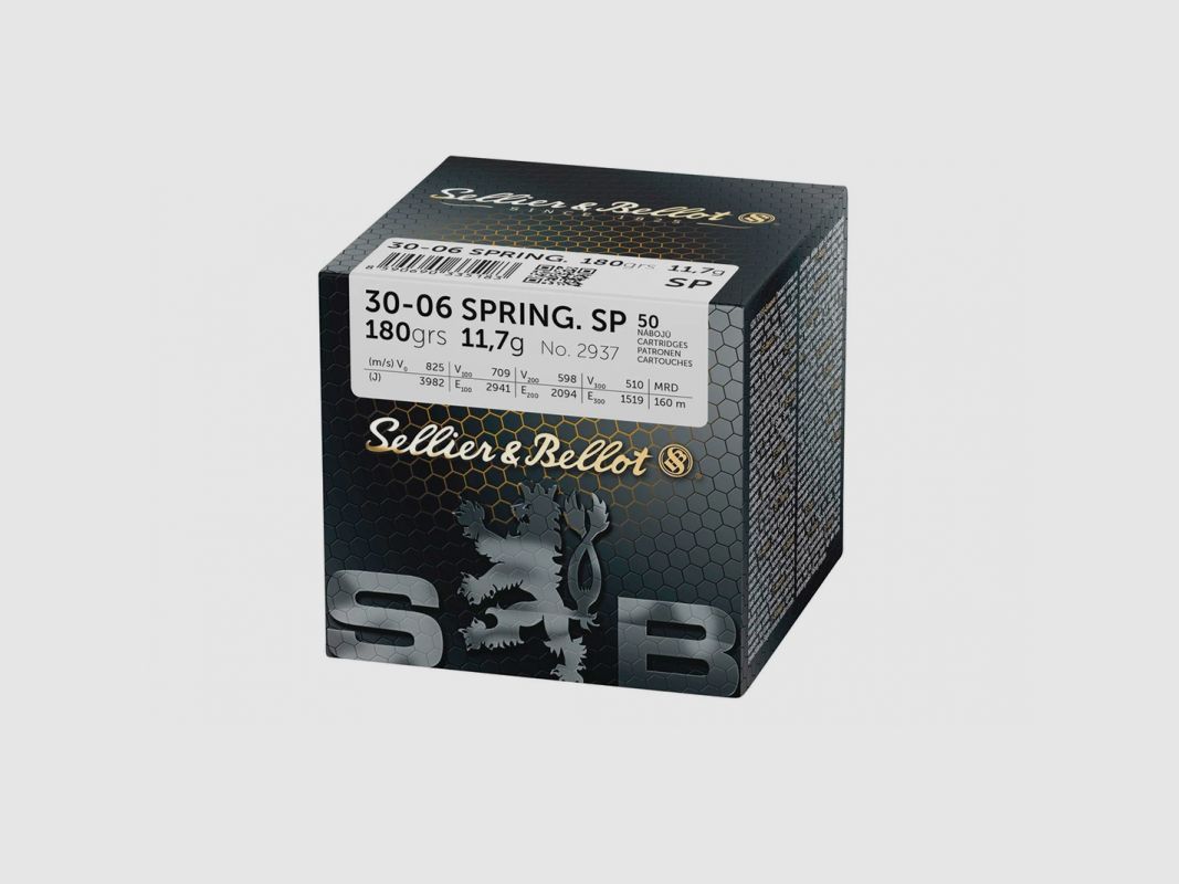 S&B 30-06 180 GRS / 11,7 G SP 50 STK SCHÜTTPACKUNG