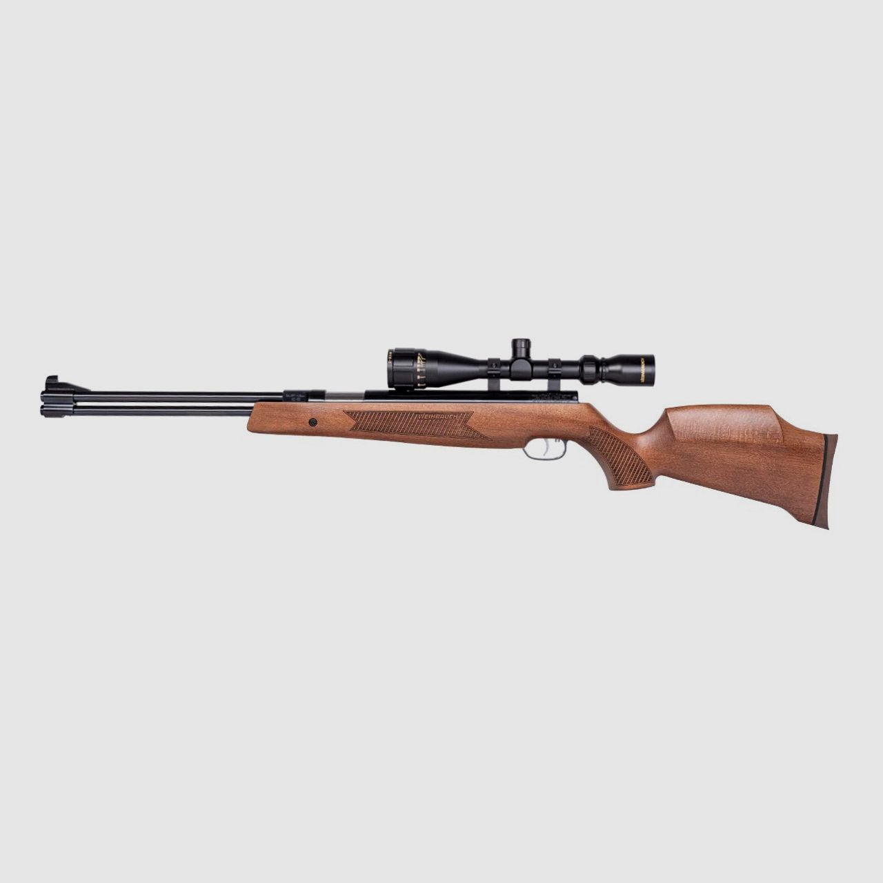 Starrlauf Luftgewehr Weihrauch HW 77 K Match Buchenholzschaft Kaliber 5,5 mm (P18)