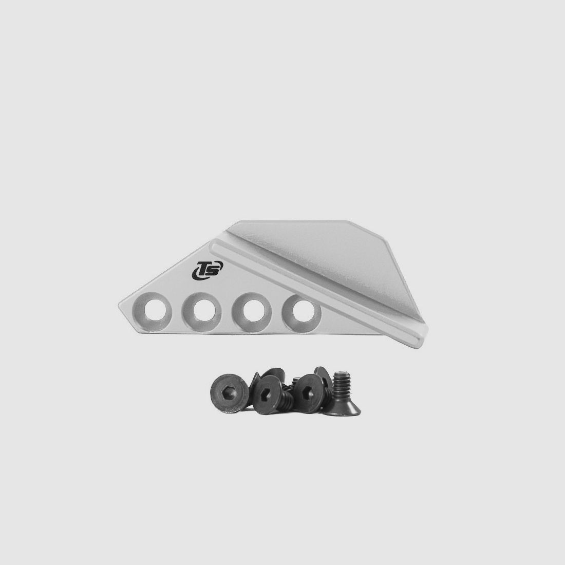 Supporto per il pollice con 4 fori, lato sinistro, per destrimani - TONI SYSTEM/4 holes thumb rest, left side, right hand shooter - TONI SYSTEM * CODICE ARTICOLO AD4SX-SI