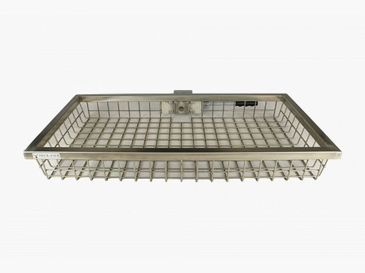 Heck-Pack Deluxe Edelstahl 1000x500x125 mm Hecktransporter