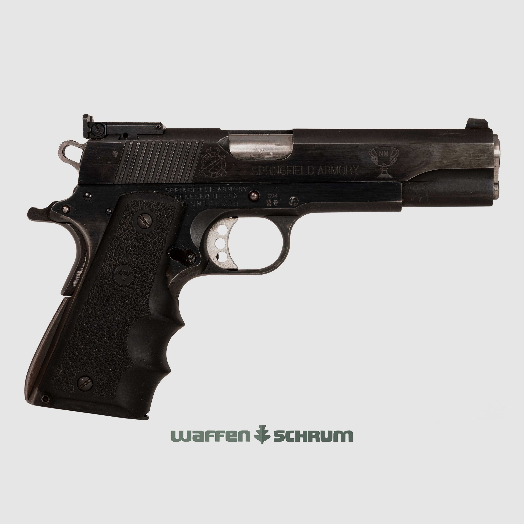 Springfield 1911 Trophy Match , Reservemagazin, verstellbare Visierung, Match-Abzug .45Auto