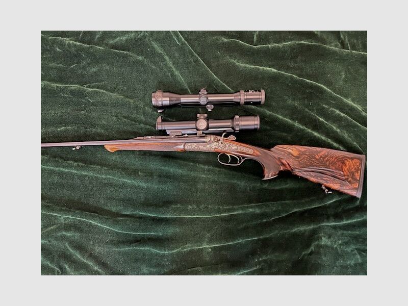 Ferlach Juch rifle de doble cañón