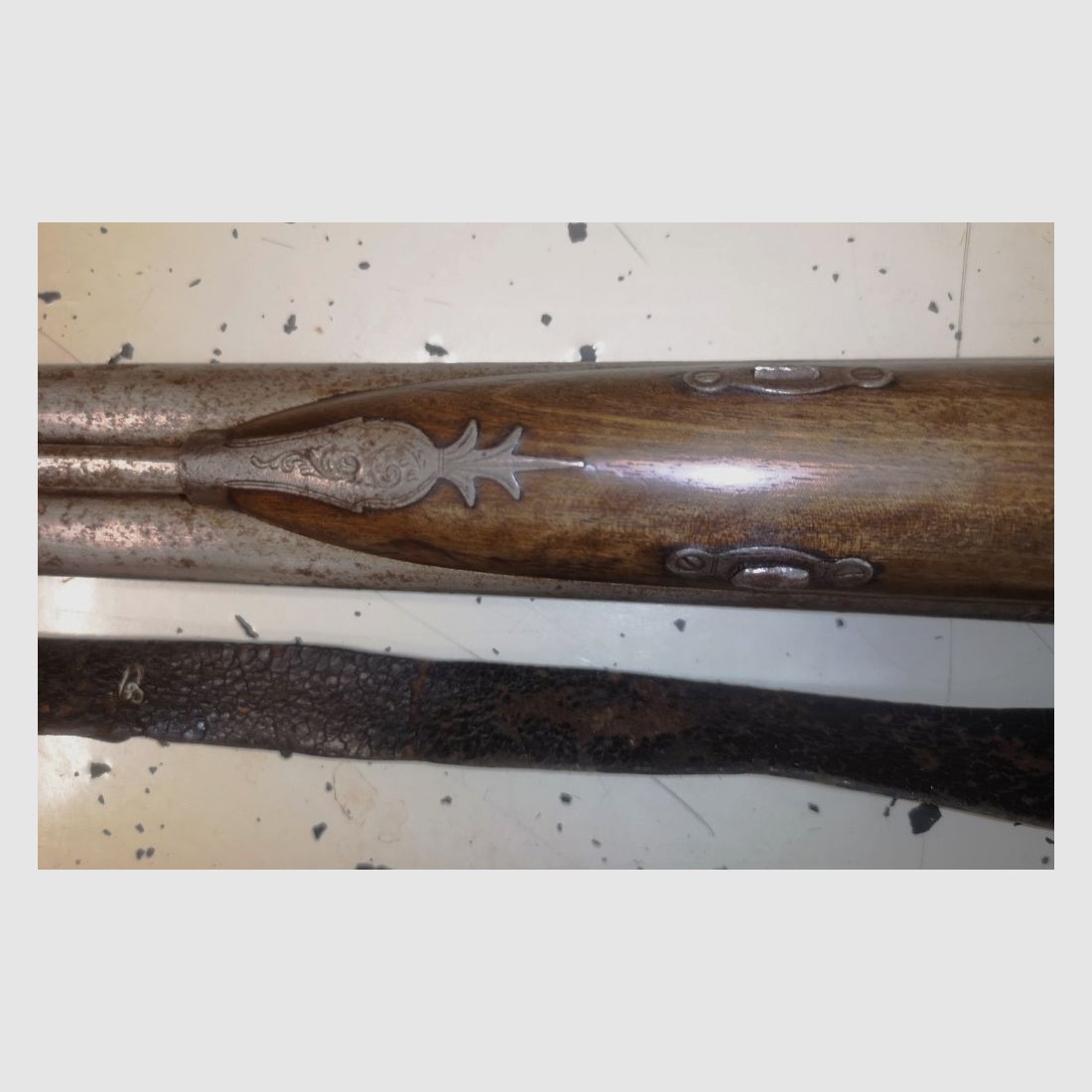 Front-loading double-barrel shotgun F. Barnes