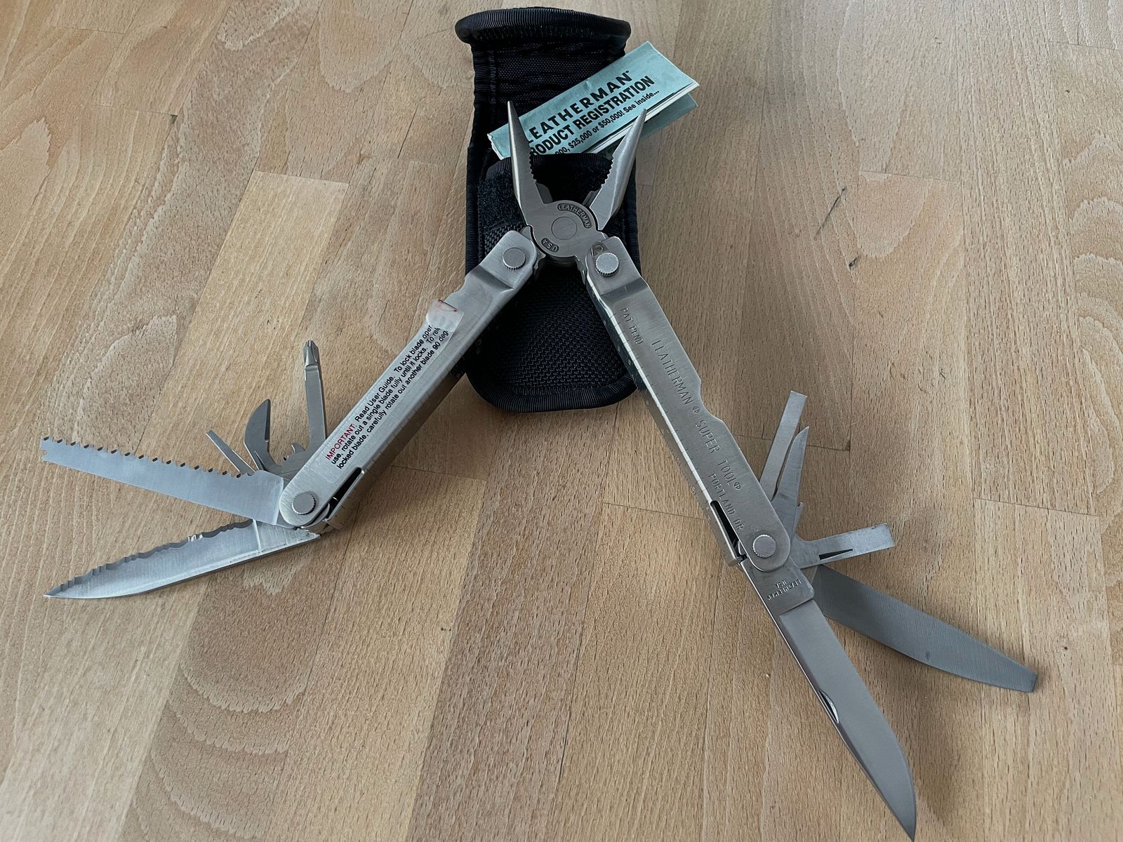 2x Leatherman 300-19 Supertool