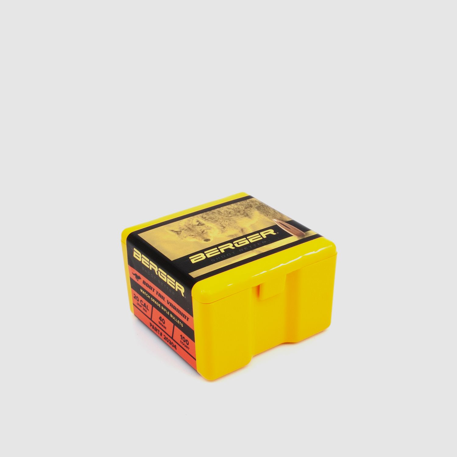 Proiettile Berger .20 BT Varmint 40GR 100 Pezzi