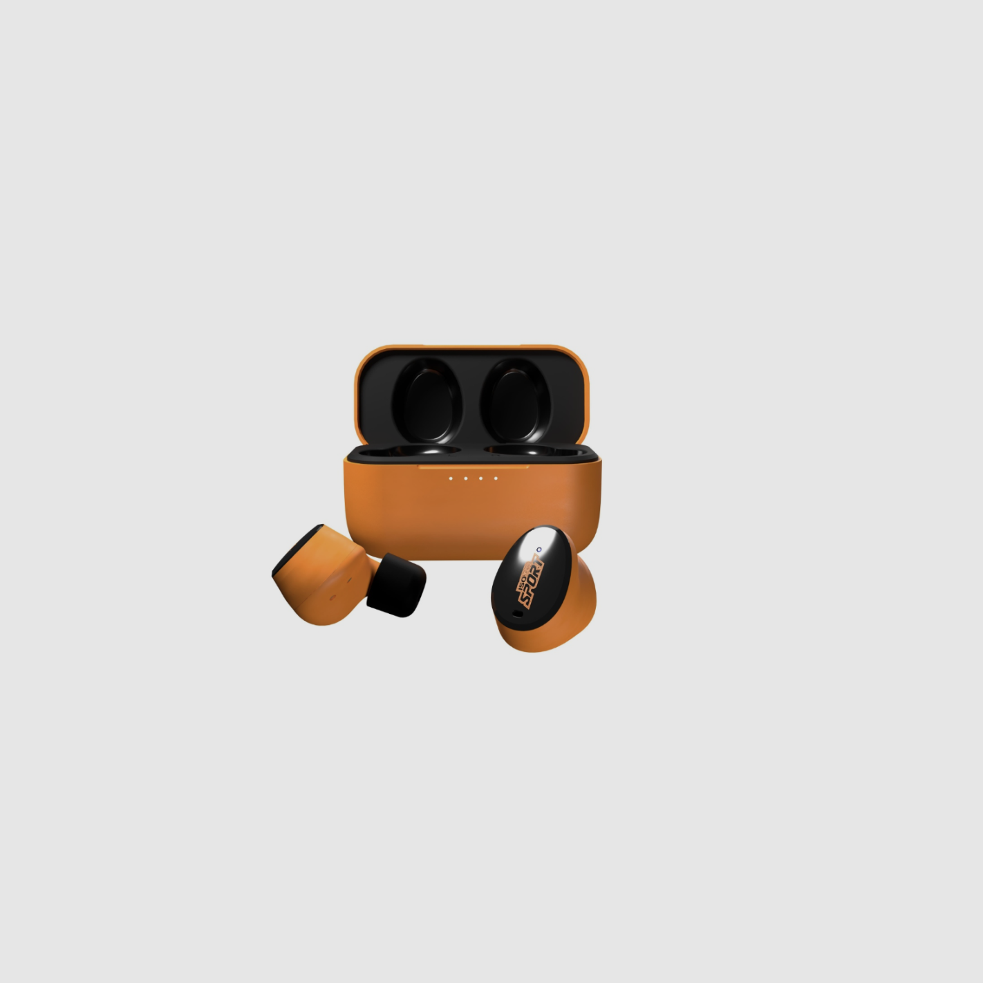 Isotunes Bluetooth 5.2 Ohrhörer Orange, Bild 1 von 2