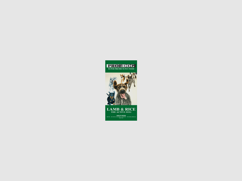 Prof. dog Lamp & Rice hundefoder 12 kg
